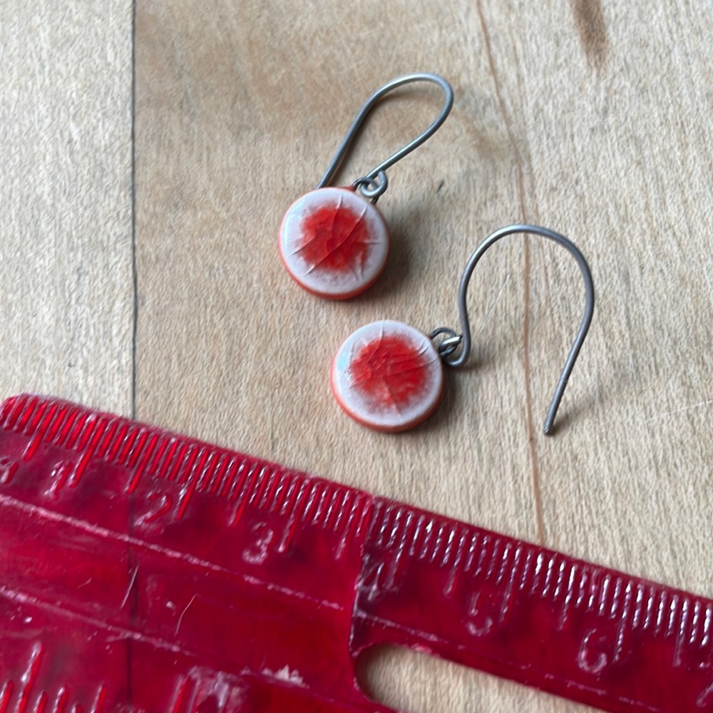 Drop earrings